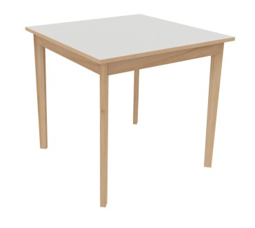 Table Soline 4 pieds - 80x80 cm